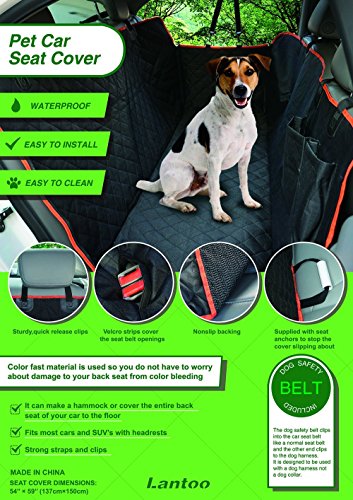 Lantoo-Dog-Seat-CoverNonslip-Waterproof-Soft-Car-Large-Back-Seat-Pet-Covers-Hammock-for-Cars-Trucks-SUVs-with-Side-Flaps