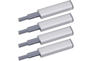 DULSPUE Push Pull per Ante Magnetico per Ante,Calamite per Mobili Chiusura,Push Pull Apertura a Pressione Ante,Chiusura Magnetico Pressione per Ante Interni Mobili Porte Cassetti Armadio(4 Pezzi)