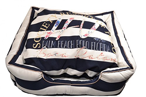 Preisvergleich Produktbild HV POLO 3404092906 Hundekorb Darson S Navy / Stripe weiss