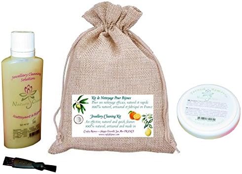 100% Natural Jewellery Cleaner Solution and Tarnish Remover. (Full Kit)