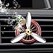Produktbild Cycle Crafts Auto-Aromatherapie-Clip für Autos, Lüftungsschlitze, Propeller-Ventilatoren, Parfüm, Diffusor, Auto-Zubehör rot rot