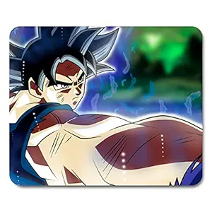 woopme Cartoon Printed DBZ Mouse Pad Anti Skid Computer Accessories Professional Laptop PC Gaming Mouse Pad Kids Girls Boys ( 20 x 24 CMS )
