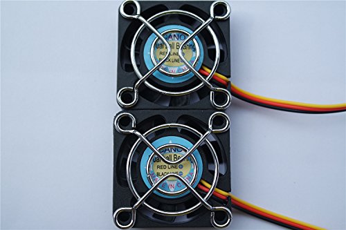 (zwei Verpackungs)Usb Lüfter Ventilatoren fan lange Lebensdauer Dual-Kugellager-Fan für PC, TV-BOX (USB 5V, 40X40X10mm) - 4