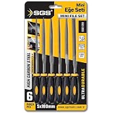 SGS Mini Eğe Seti, 6 Par&ccedil;a, 5x180 mm, Model SGS1358