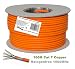 Produktbild 100M Cat 7 Verlegekabel Gigabit Netzwerkkabel S/FTP PIMF 1000 MHz Cat7 4x2xAWG23 LSZH Verkabelung Ethernet LAN Kabel  CAT7 Orange