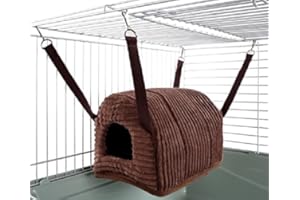 Little Friends Cuddle Up Rat Chinchilla Igloo, Luxury Chocolate