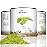 Bio té verde Matcha Japonés | Calidad Premium | NOVEDAD AHORA TAMBIÉN 200 g | 100 g o 200g polvo puro | Envase con tapa | Grado Ceremonial | tea orgánico ecológico Matcha Latte Vegavero