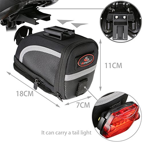 ONEU Fahrrad Satteltasche Fahrrad Sitz Tasche Fahrrad Sitz Pack Radfahren Bag Bundle Reflektierende Regale Ausrüstung Regendichte Sitzbezug - 5