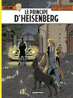 jaquette livre Lefranc, Tome 28 : Le Principe d'Heisenberg