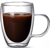 &Ccedil;ift Cidarlı Latte, Kahve, Meşrubat, Bitki &Ccedil;ayı Cam 300 ML Kupa Seti, 1 Adet - 12038