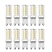 Produktbild Glühbirne G9 LED, RANBOO, 5W(40 W Halogenlampe ähnlich), 330lm, AC 220–240 V, Nicht dimmbar, Nicht Flicker, 360 Grad Abstrahlwinkel, Kaltweiß 6000K, Energiesparend Leuchtmittel, 10 Pack