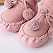 Yukong Slipper Shoes Socks Baby Boy Girls Floor Socks Anti-Slip Kids Step Socks Boots (Age: 6-12 M, Pink)