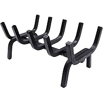 Griglia Brucialegna Ferro Battuto 60cm - Per Camino E Caminetti - Foto 9