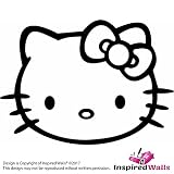  Parachoque Pegatina / Calcomanías Hello Kitty Coche Ventana Pegatina by Inspired Walls®