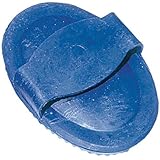 AMKA Gummistriegel mit Handschlaufe für Pferde,Hunde,Tiere | Massagestriegel aus Gummi