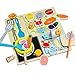 Produktbild Kinder Pädagogisches Spielzeug, Kinder Küche Gemüse Spielzeug Puzzle Spielzeug, Jungen & Mädchen aus Holz ungiftig Farbe Küche Geschirr Puzzle pädagogisches Spielzeug für über 18 Monate Baby
