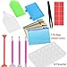 Produktbild 20 Stück Diamant-Malwerkzeuge VENMO 5D DIY Diamant Malerei Zubehör Diamant Cro DIY Diamant Malwerkzeuge Kunst Handwerk Malwerkzeug mit Diamant Klebrige Stifte, Platten, Tone Pinzetten, Taschen und Diamant-Stickerei-Box (Multicolor)