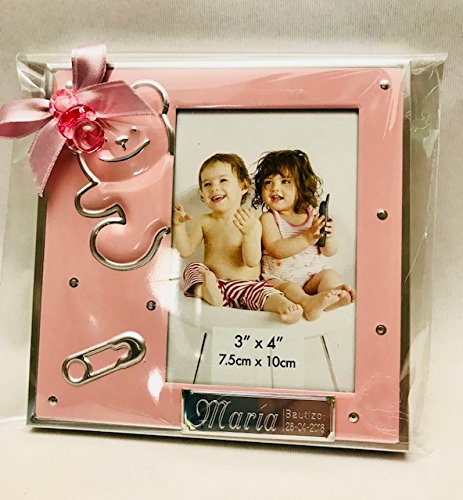 Llaveros Grabados Nombre Fecha Llaveros De Bautizo Con Osito - Lote De 15 Unidades, Grabados Con Nombre Y Fecha, Ideal Para Detalles De Invitados Detalles Invitados Grabación