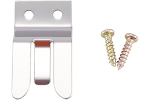 Niejgay Mic-Supporto/Clip in Metallo - Vite per Radio CB/Ham - MH2