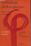 Anthologie philosophique