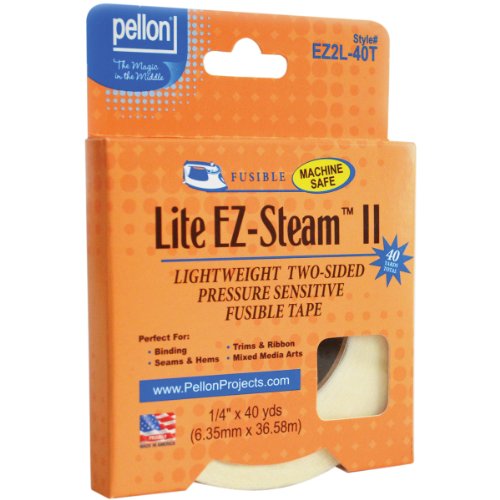 Pellon Poliamida ez-Steam II Lite Cinta 0.25-Inch X 40 M