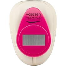 Vaessen Creative Motivstanzer Herz - 3x4,2cm Für Bastelpapier Bis 160g/m²