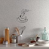 Wandtattoo - Clickzilla - S15 - Coffee - Größe: 25 cm x 21 cm (B x H)