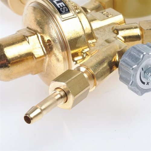 Druckminderer Argon CO2 für 200 bar-Flaschen, mit Schnellanschluss - 3