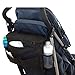BTR Pram Buggy Buddy Stroller Organiser Changing Storage & Parent Bag - Black - Water Resistant, Universal Fit
