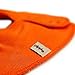 Girls Children Baby's Bib with Press Stud Double-Layered orange