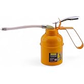 300 ml Spiralli Metal G&ouml;vdeli Yağdanlık U&ccedil;lu Yağ Pompası Araba Makine At&ouml;lye Yağdanlığı