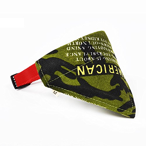 Preisvergleich Produktbild Verstellbares Hundehalsband Halsband für Katze Schal Bandana Halstuch Pet Zubehör