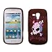Produktbild handy-point Tattoo & Piercing Gummihülle Silikonhülle Gummi Silikon Schale Schutzschale Schutzhülle Hülle für Samsung Galaxy S Duos, Galaxy Trend, Galaxy Trend 2, Galaxy Trend Plus, Bunt