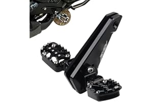 GENERIC MOQIAOSEIKO Alluminio CNC Moto Pieghevole Passeggero Posteriore Poggiapiedi Pedale Pedane Kompatibel mit Honda XADV750 X ADV X-ADV 750 2021 2022 2023 2024 2025