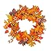 Produktbild LED Weihnachtsgirlande Kranz Adventskranz Deko,Herbst Weihnachten Kranz Home Dekoration, Hotel Einkaufszentrum Dekoration, Anhänger Kranz