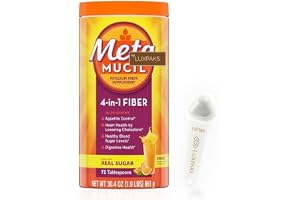 Daily Wellness Set: Metamucl Fiber, 72 Servings + LUXPAKS Spoon