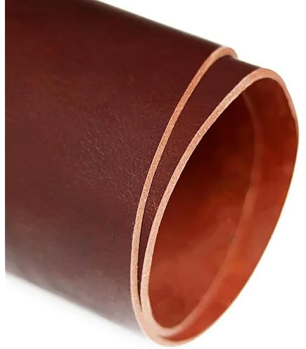 Cuir De Vachette Végétal BAICO - 4-5mm D'épaisseur - Pour Maroquinerie, Meubles, Artisanat - Haute Densité