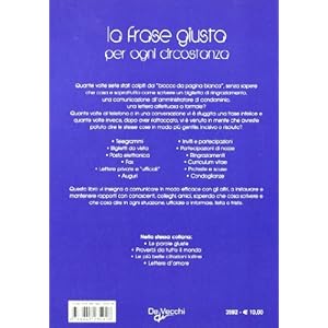 La frase giusta per ogni circostanza