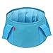 Produktbild 15L Falten Wassereimer Fußbad Becken,Outdoor-Reisen Camping Wandern,Multifunktionales,Tragbare,Blau,Beetest