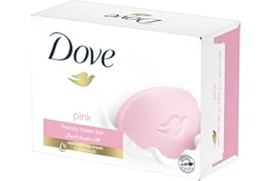 Dove Beauty Cream Bar Soap Pink Made with ¼ moisturizing cream 90G