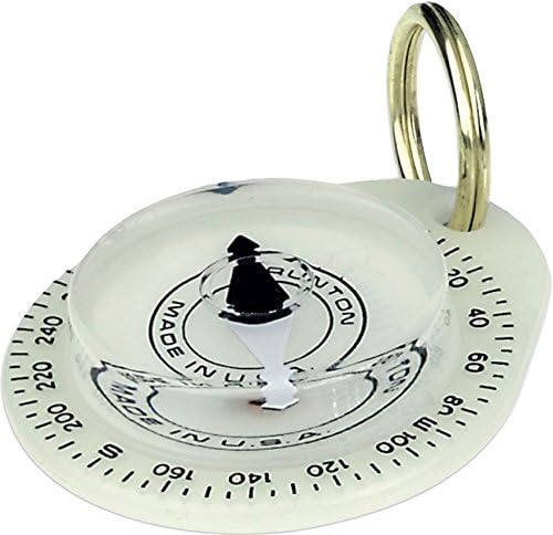 Wooxed TONOR Camping Hiking Portable Pocket Watch Flip-Open Compass Outdoor Navigation Tools - Gold