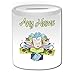 Produktbild Personalised Gift - Thank You Money Box (Occasion Design Theme, White) - Any Name / Message on Your Unique - Slogon Logo Poster Funny Novelty Card Flower Merci Star Cheering Best Wish Good Luck Appreciate Awesome Wonderful Brilliant Super Amazing