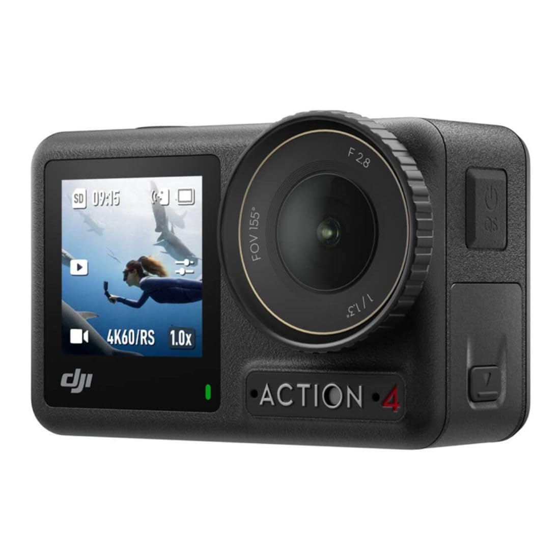 DJI Osmo Action 4 Standard Combo - 4K/120fps Waterproof Action Camera with a 1/1.3-Inch Sensor, 10-bit & D-Log M Color Perfor
