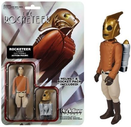 The Rocketeer ~3.7" Action Figure: Funko x Super 7 x The Rocketeer ReAction Series by Funko