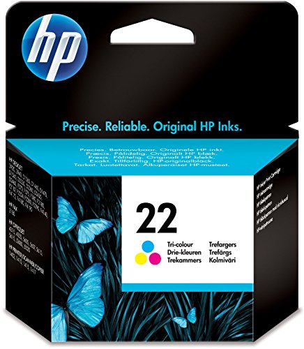 HP 22 Farbe Original Druckerpatrone für HP Deskjet, HP Officejet, HP PSC
