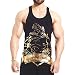 Produktbild Gym Stringer - Black / Aurum - Tank Top T-Rex - Schwarz / Gold (L)