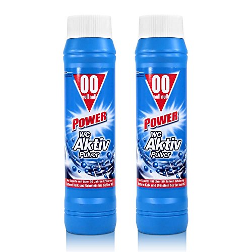 Preisvergleich Produktbild 2x 00 Null Null Power WC Aktiv Pulver 1kg