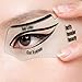 EyeLiner Stencils,Travelmall Makeup Beauty Cat Eyeliner Smoky Eyes Eyebrows Template Card Makeup Tool (4Pcs)