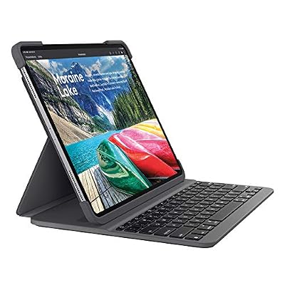 Logitech SLIM FOLIO PRO, étui pour clavier Bluetooth rétroéclairé, pour iPad Pro 11 pouces