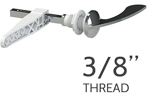 SWEETY HOUSE SWEET HOUSE Ideal Standard Style 3/8" Flush Tank Cistern Metal Lever Chrome Toilet WC Handle